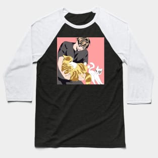 anime cat power Baseball T-Shirt